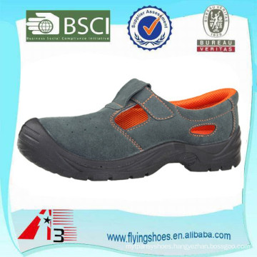 factory OEM cool leather steel toe sandals